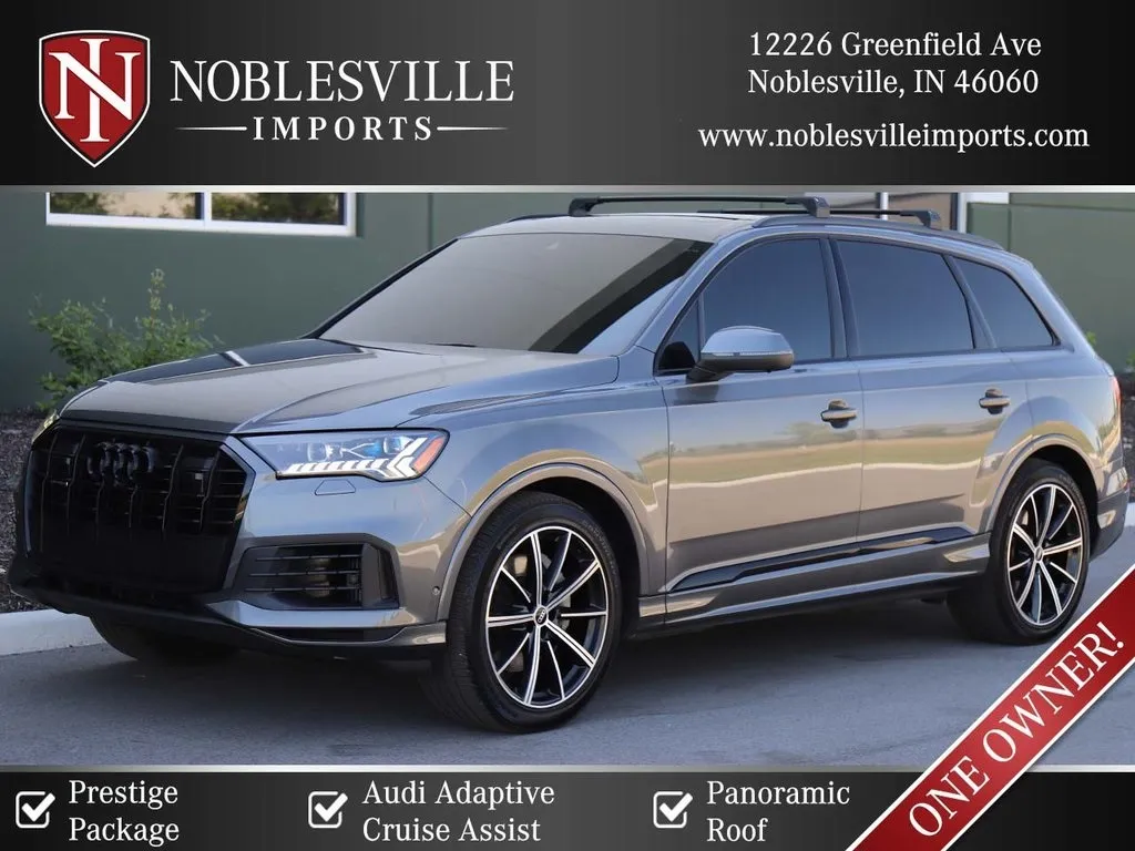 Used 2021 Audi Q7 55 Prestige for sale in Noblesville, IN at