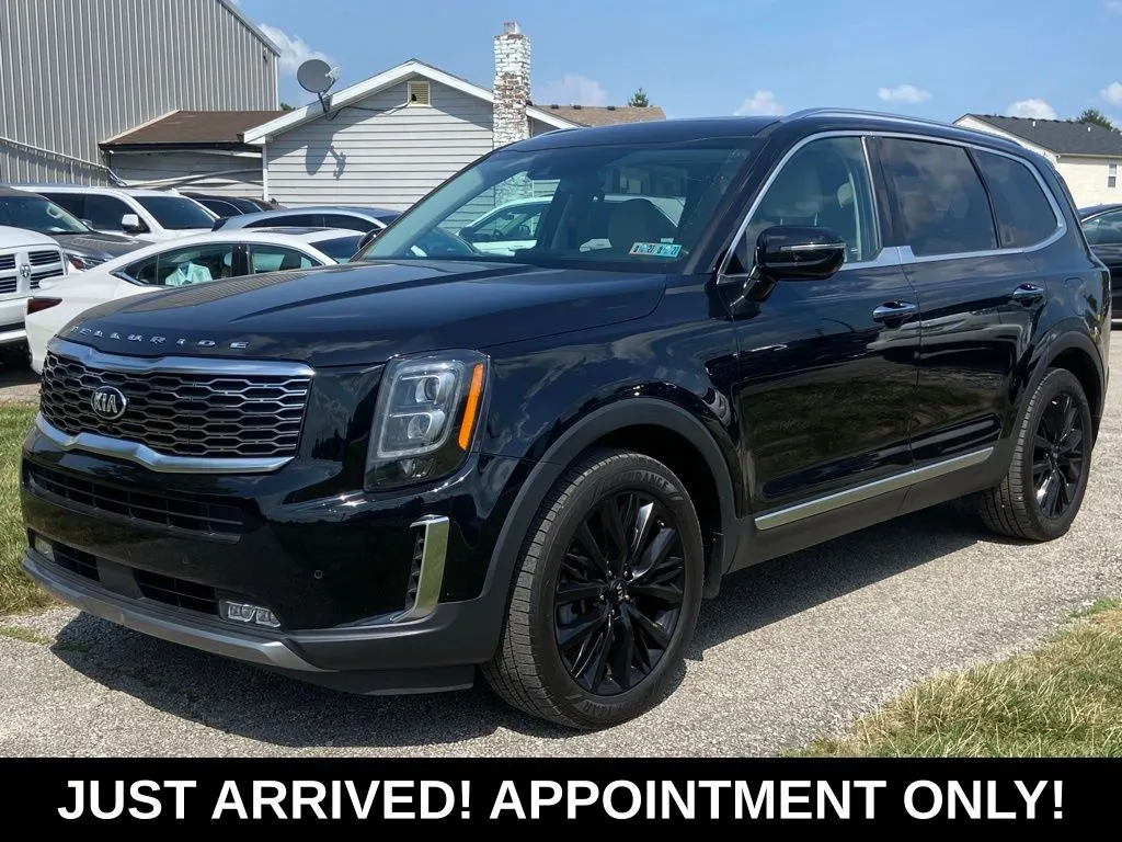 Black 2021 Kia Telluride SX for sale in Noblesville, IN