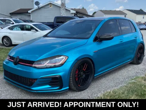 Blue 2019 Volkswagen Golf GTI 2.0T Rabbit Edition for sale in Noblesville, IN