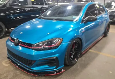 Blue 2019 Volkswagen Golf GTI 2.0T Rabbit Edition for sale in Noblesville, IN