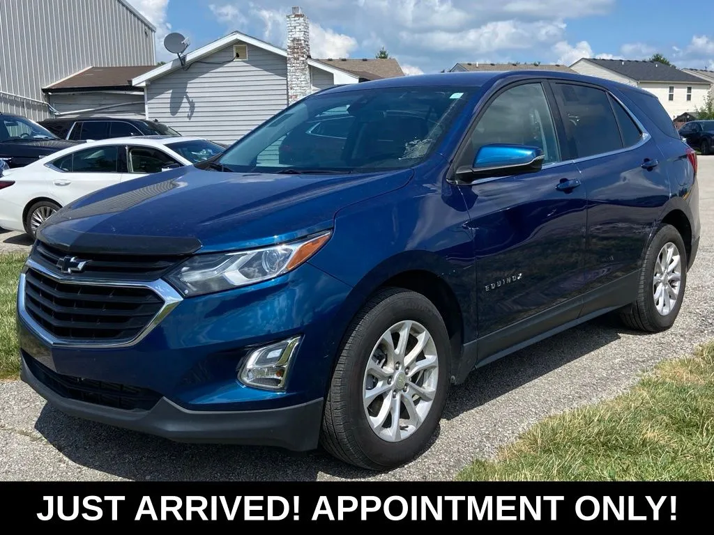 Blue 2019 Chevrolet Equinox LT for sale in Noblesville, IN