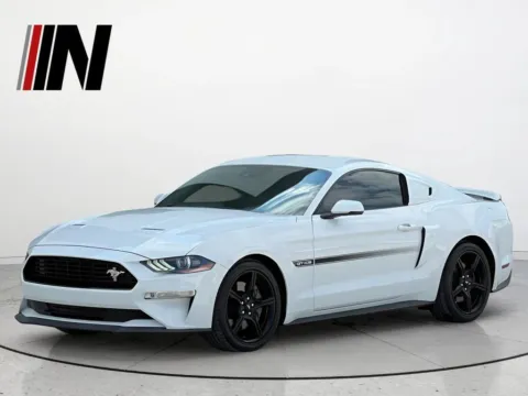 White 2019 Ford Mustang GT Premium for sale in Noblesville, IN