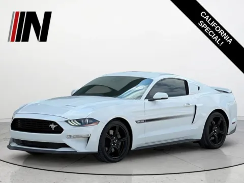 White 2019 Ford Mustang GT Premium for sale in Noblesville, IN