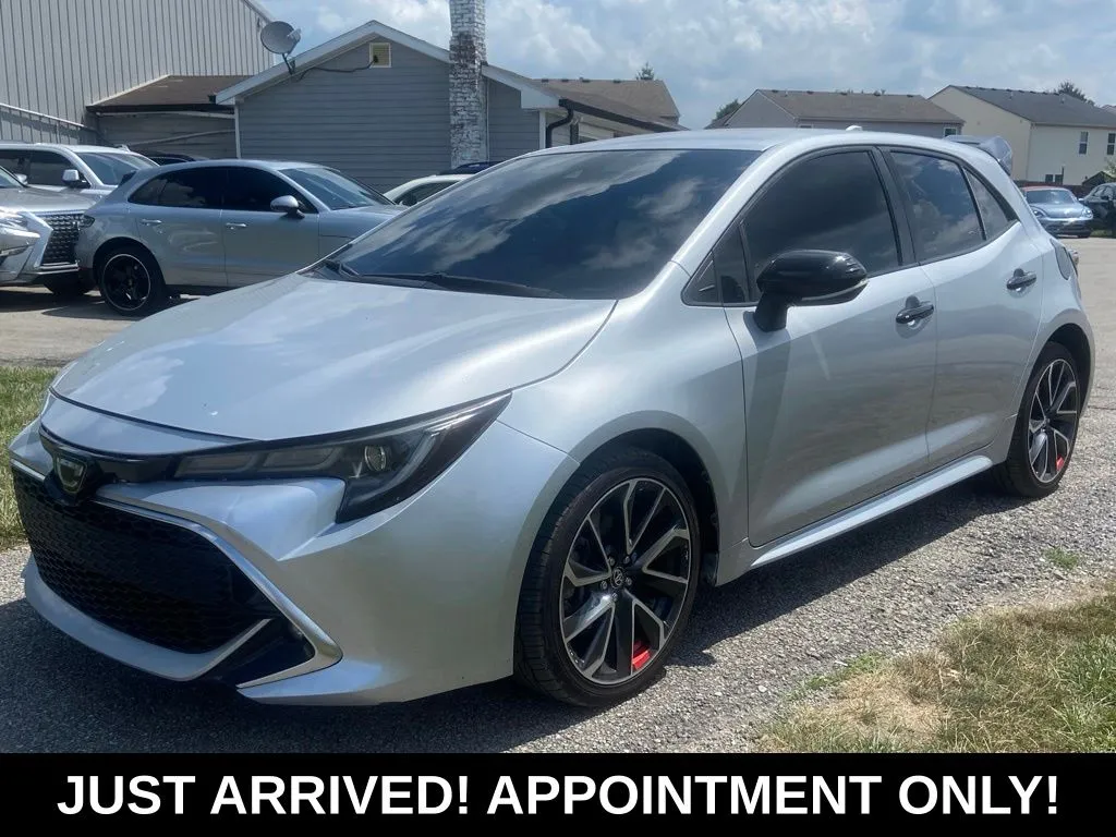 Silver 2021 Toyota Corolla Hatchback XSE for sale in Noblesville, IN