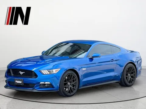 Blue 2017 Ford Mustang GT Premium for sale in Noblesville, IN