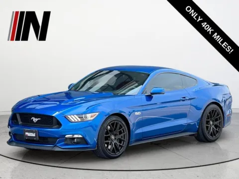 Blue 2017 Ford Mustang GT Premium for sale in Noblesville, IN