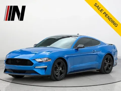 Blue 2021 Ford Mustang EcoBoost for sale in Noblesville, IN