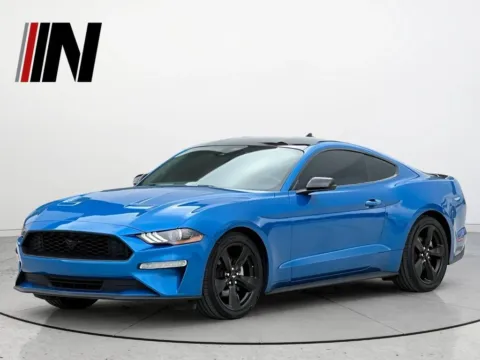 Blue 2021 Ford Mustang EcoBoost for sale in Noblesville, IN