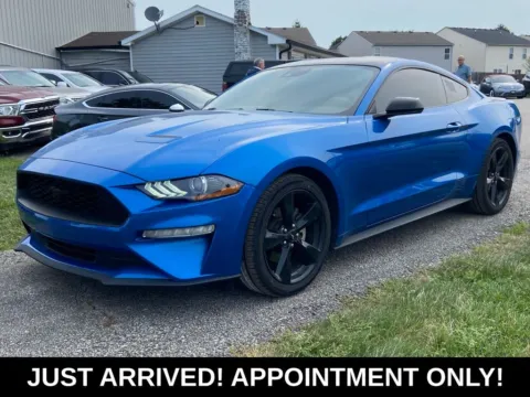 Blue 2021 Ford Mustang EcoBoost for sale in Noblesville, IN