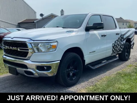White 2023 Ram 1500 Big Horn/Lone Star for sale in Noblesville, IN