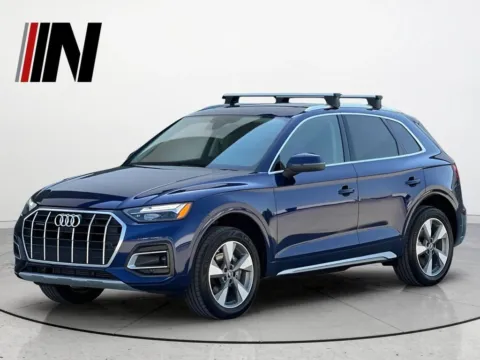 Blue 2023 Audi Q5 40 Premium Plus for sale in Noblesville, IN