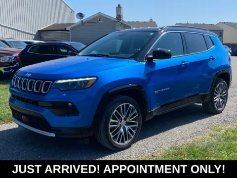 Blue 2023 Jeep Compass Limited for sale in Noblesville, IN