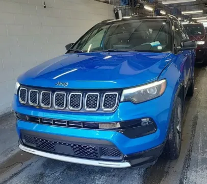 Blue 2023 Jeep Compass Limited for sale in Noblesville, IN