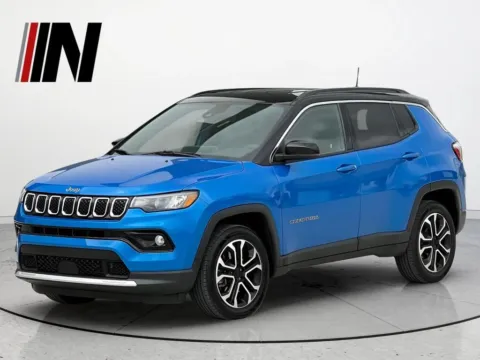 Blue 2023 Jeep Compass Limited for sale in Noblesville, IN