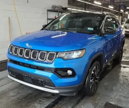 Blue 2023 Jeep Compass Limited for sale in Noblesville, IN