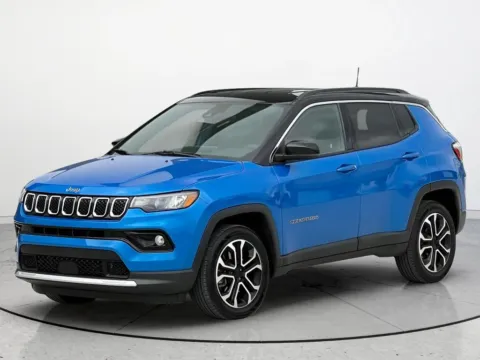 Blue 2023 Jeep Compass Limited for sale in Noblesville, IN