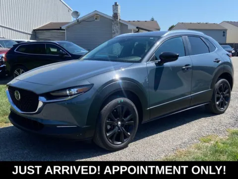 Gray 2023 Mazda CX-30 2.5 S Carbon Edition for sale in Noblesville, IN