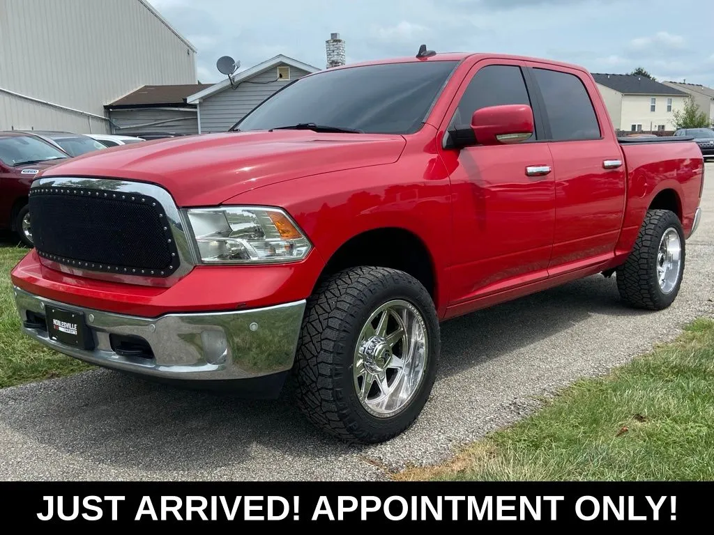 Red 2017 Ram 1500 Big Horn for sale in Noblesville, IN