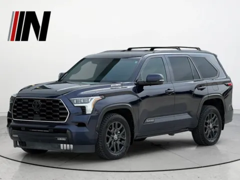 Blue 2024 Toyota Sequoia Platinum for sale in Noblesville, IN