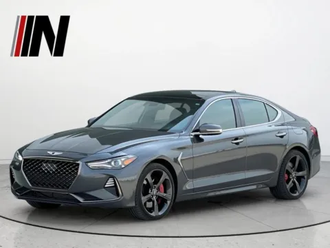 Gray 2019 Genesis G70 3.3T Advanced for sale in Noblesville, IN