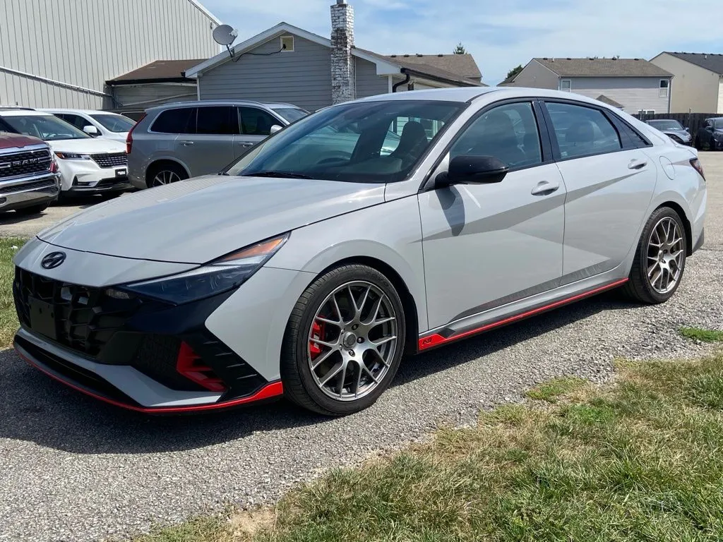 Gray 2023 Hyundai Elantra N for sale in Noblesville, IN