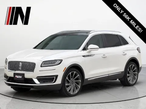 White 2019 Lincoln Nautilus Reserve for sale in Noblesville, IN