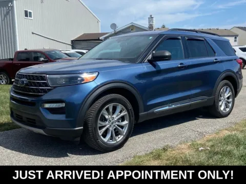 Blue 2020 Ford Explorer XLT for sale in Noblesville, IN