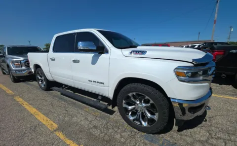 White 2021 Ram 1500 Laramie Longhorn for sale in Noblesville, IN