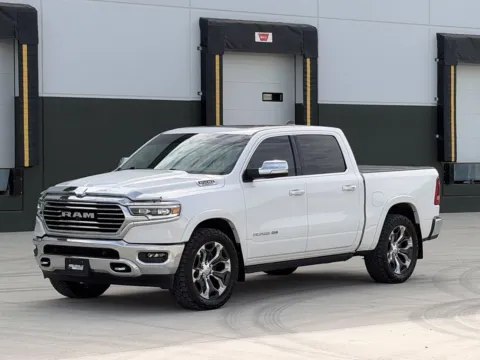 White 2021 Ram 1500 Laramie Longhorn for sale in Noblesville, IN