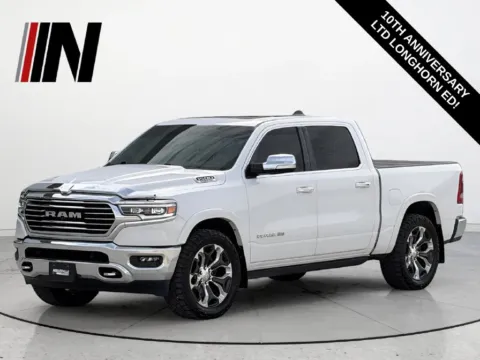 White 2021 Ram 1500 Laramie Longhorn for sale in Noblesville, IN