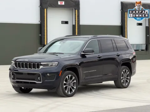 Blue 2023 Jeep Grand Cherokee L Overland for sale in Noblesville, IN