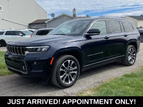 Blue 2023 Jeep Grand Cherokee L Overland for sale in Noblesville, IN