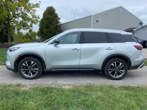 Photos of 2023 INFINITI QX60 LUXE for sale in Noblesville, IN at Noblesville Imports