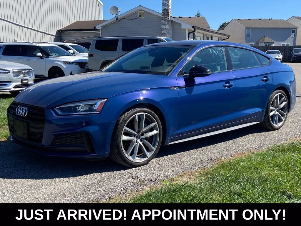 Blue 2019 Audi A5 Sportback Premium Plus for sale in Noblesville, IN