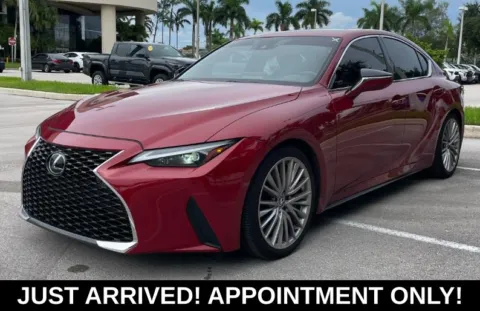 Red 2024 Lexus IS 300 for sale in Noblesville, IN