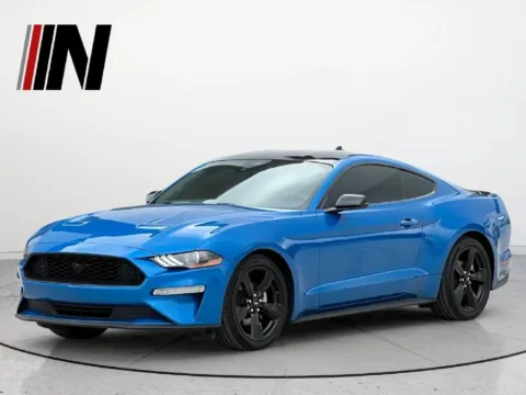 Blue 2021 Ford Mustang EcoBoost for sale in Noblesville, IN