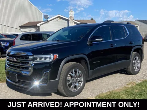 Black 2020 GMC Acadia SLT for sale in Noblesville, IN