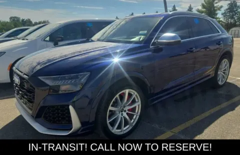 Blue 2021 Audi RS Q8 4.0T for sale in Noblesville, IN