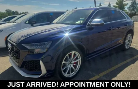 Blue 2021 Audi RS Q8 4.0T for sale in Noblesville, IN