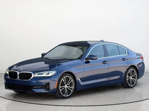 Gray 2021 BMW 5 Series 530i xDrive for sale in Noblesville, IN