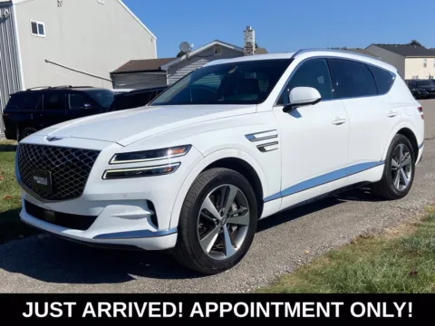 White 2023 Genesis GV80 3.5T Advanced + for sale in Noblesville, IN