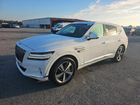 White 2023 Genesis GV80 3.5T Advanced + for sale in Noblesville, IN