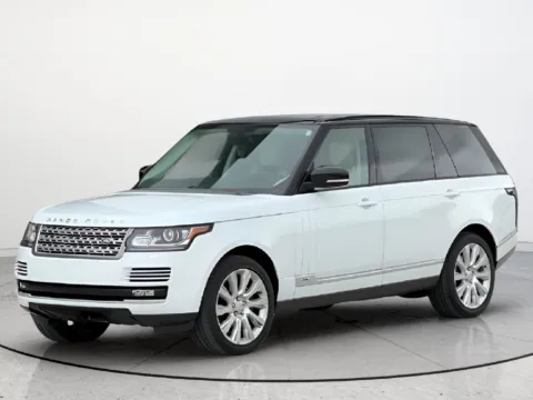 White 2015 Land Rover Range Rover 5.0L V8 Supercharged for sale in Noblesville, IN