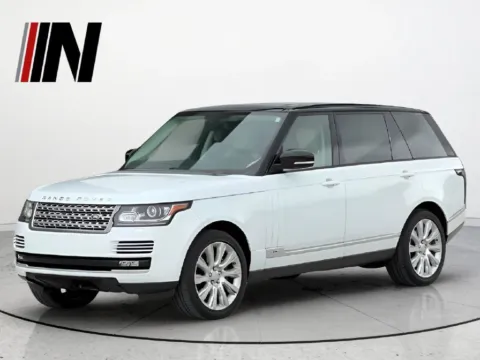 White 2015 Land Rover Range Rover 5.0L V8 Supercharged for sale in Noblesville, IN