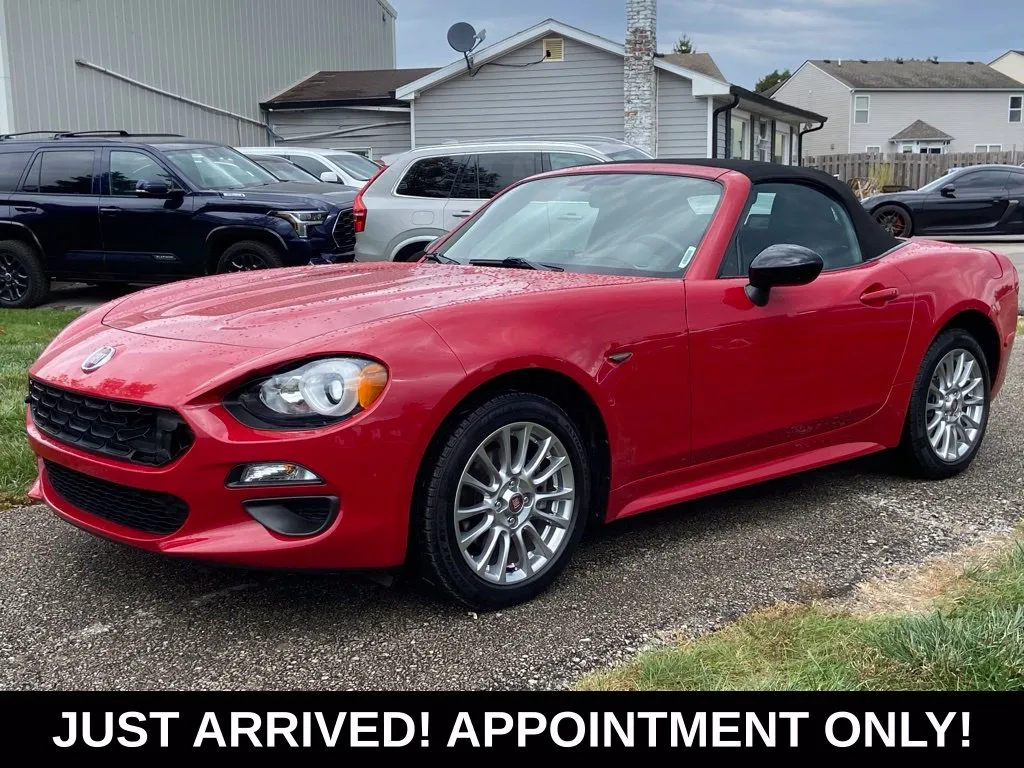 Red 2017 Fiat 124 Spider Classica for sale in Noblesville, IN