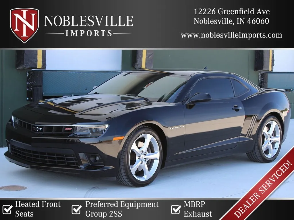 Used 2015 Chevrolet Camaro SS for sale in Noblesville, IN at Noblesville  Imports | VIN: 2G1FK1EJ4F9276510, image size:1024x768