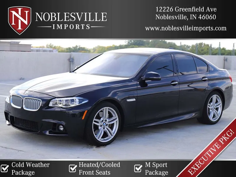 Used 2016 BMW 5 Series 550i for sale in Noblesville, IN at
