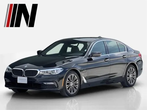 Black 2018 BMW 5 Series 530e xDrive iPerformance for sale in Noblesville, IN