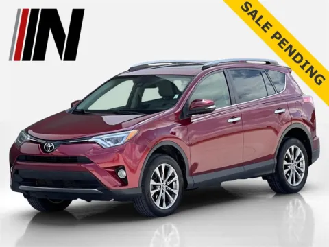 Red 2018 Toyota RAV4 Limited for sale in Noblesville, IN