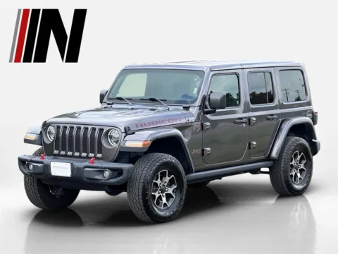 Gray 2019 Jeep Wrangler Unlimited Rubicon for sale in Noblesville, IN